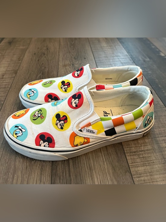 Vans Shoes - Vans Disney Old Skool Men 9 Women 10.5 White 50th Anniversary Mickey Authentic